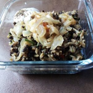 Mujadara – arabská čočka s rýží